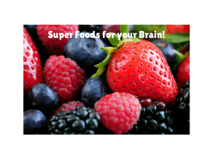 Super Foods for your Brain!